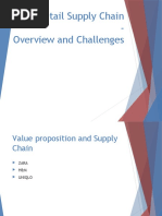 Retail Supply Chain - Overview and Challenges