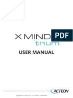 Acteon X-Mind Trium User Manual