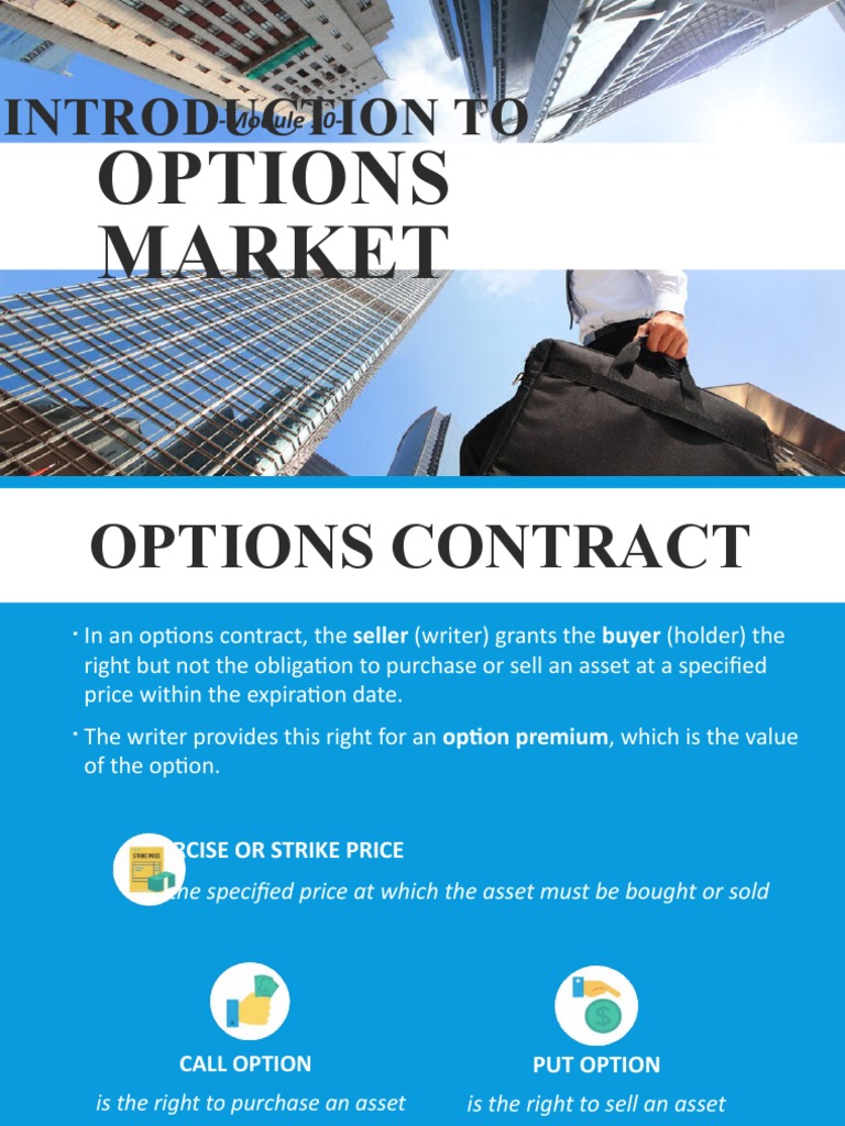 INTRODUCTION TO OPTIONS visual data 2