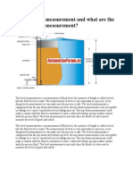 What Is Level Measurement and What Are The Types of Level Measurement