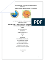 Operaciones Basicas en Analicis Quimico