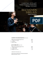 Beethoven Sibelius: Christian Tetzlaff Robin Ticciati