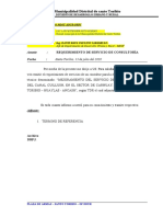 informe N 0040 -2020 - st - informe requerimiento servicio de elab. expediente tecnico canal cuillush