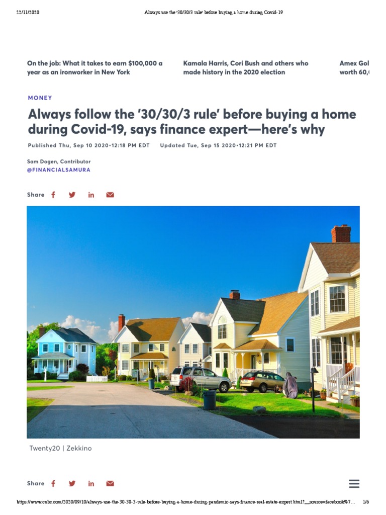 always-use-the-30-30-3-rule-before-buying-a-home-during-covid-19