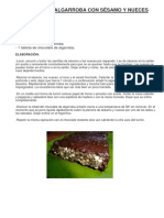 Turrón de Algarroba Con Sésamo y Nueces PDF