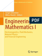 Engineering Mathematics I Electromagnetics, Fluid Mechanics, Material Physics and Financial Engineering by Sergei Silvestrov and Milica Rancic PDF