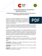 Primera Reunión de Parlamentarios de C.A. Y Rep. Dominicana