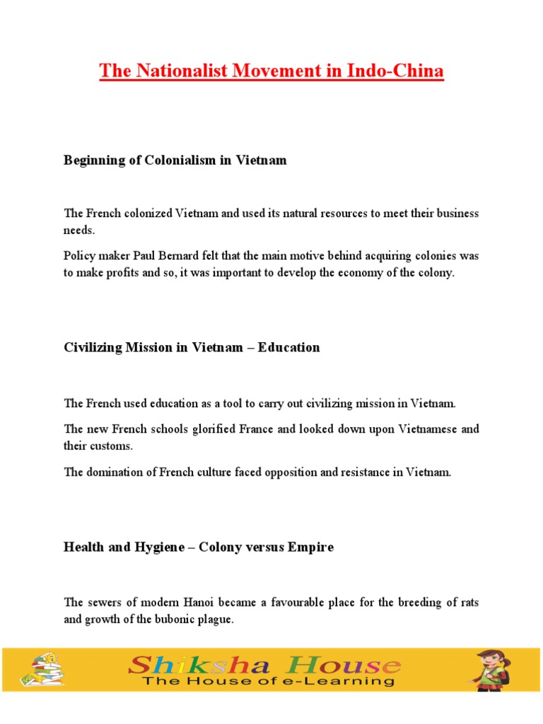 The rise and fall of french colonialism in vietnam a history of