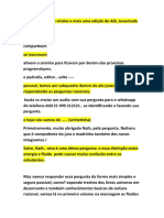 Alo Juventude. Fluido e Energia Sejam Muito Bem Vindos A Mais Uma Edição Do Al1