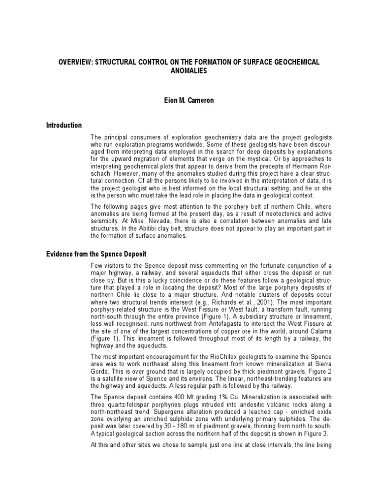03-Overview Structural Control PDF | PDF | Earthquakes | Fault (Geology)
