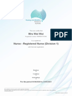 Certificate of Registration - Mrs Wei Wei PDF
