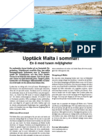 Symetrisk Layout - semestra på Malta