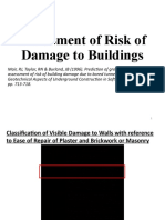 Assessment of Risk of Damage To Building