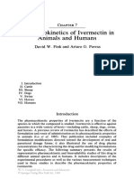 Pharmacokinetics of Ivermectin in Animals and Humans