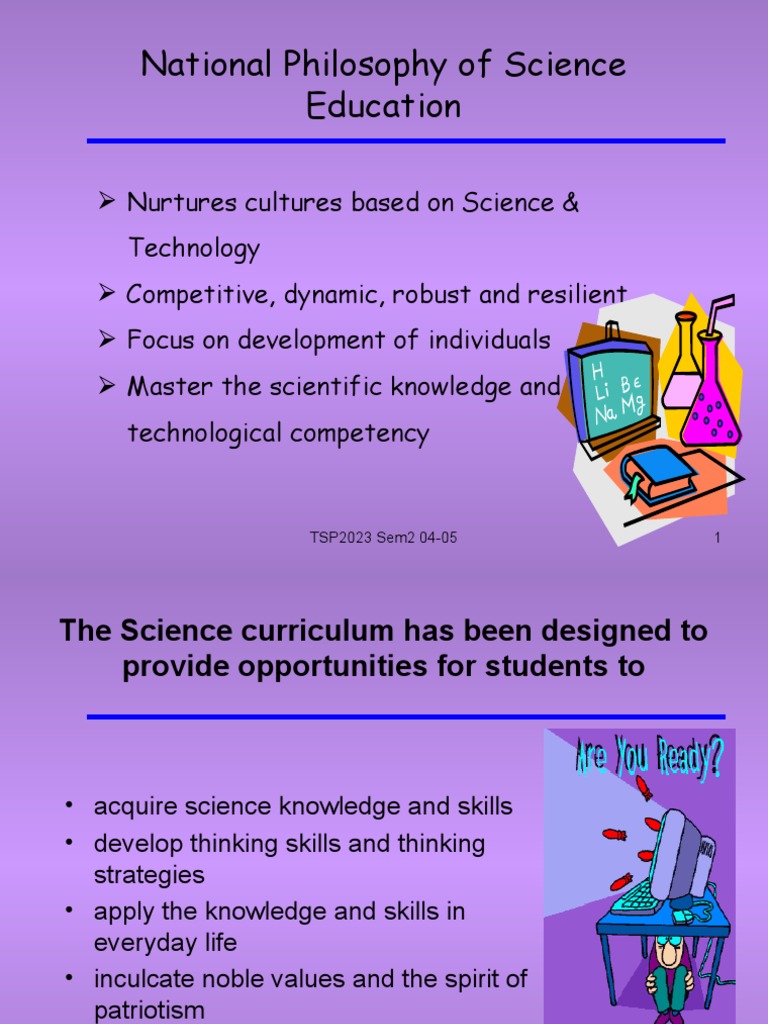 Lecture1 Aims of Science Education PDF Learning Science