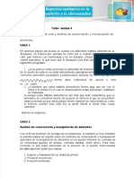 PDF Taller Conservacion y Manipulacion de Alimentos Unidad 4docx DD