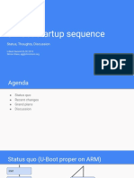 U-Boot startup sequence and recent changes