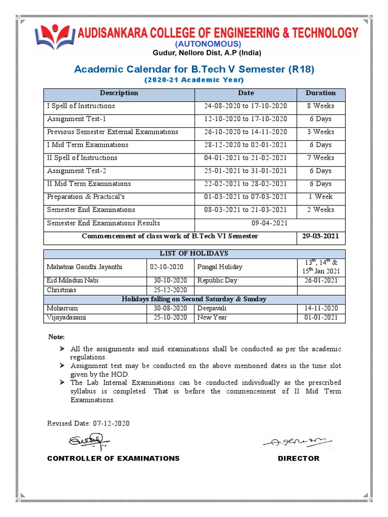 b-tech-v-semester-r18-academic-calendar-2020-21-pdf