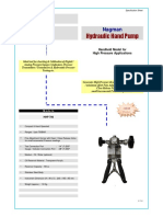 Nagman Hydraulic Hand Pump Spec Sheet