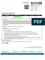 Covid-19 RNA PCR For PIA: MPL ID: 029826 MR Syed Muhammad Jafar Abbas Bokhari