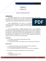 Triple Superphosphate Manufacturing Process