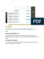 Volatility 75 Trading Strategy PDF