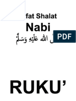 Sifat Shalat Nabi 9