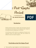 The Post-Gupta Period: By-Manish Shrivastava