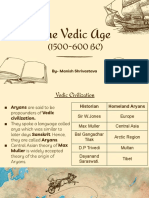 The Vedic Age (1500-600 BC