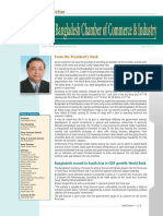 IBCCI Newsletter Highlights Bangladesh's Strong GDP Growth