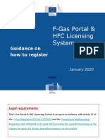 F-Gas Portal & HFC Licensing System: Guidance On How To Register