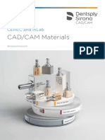 Cad/Cam Materials: Cerec and Inlab