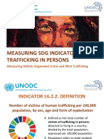 4. Measuring SDG 16.2.2 Victims of Trafficking