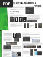 Prototyping, Modelling & Testing: (6.1) After Effects