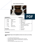 03 Chocolate Cupcake & Fondant