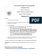 Assignment # 2: Internet of Things (Iot) Specialist Program Quarter 2: Rust Programming