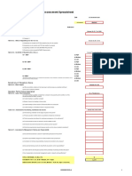 Risk Assessment Spreadsheet: Environmental Impact Appraisal