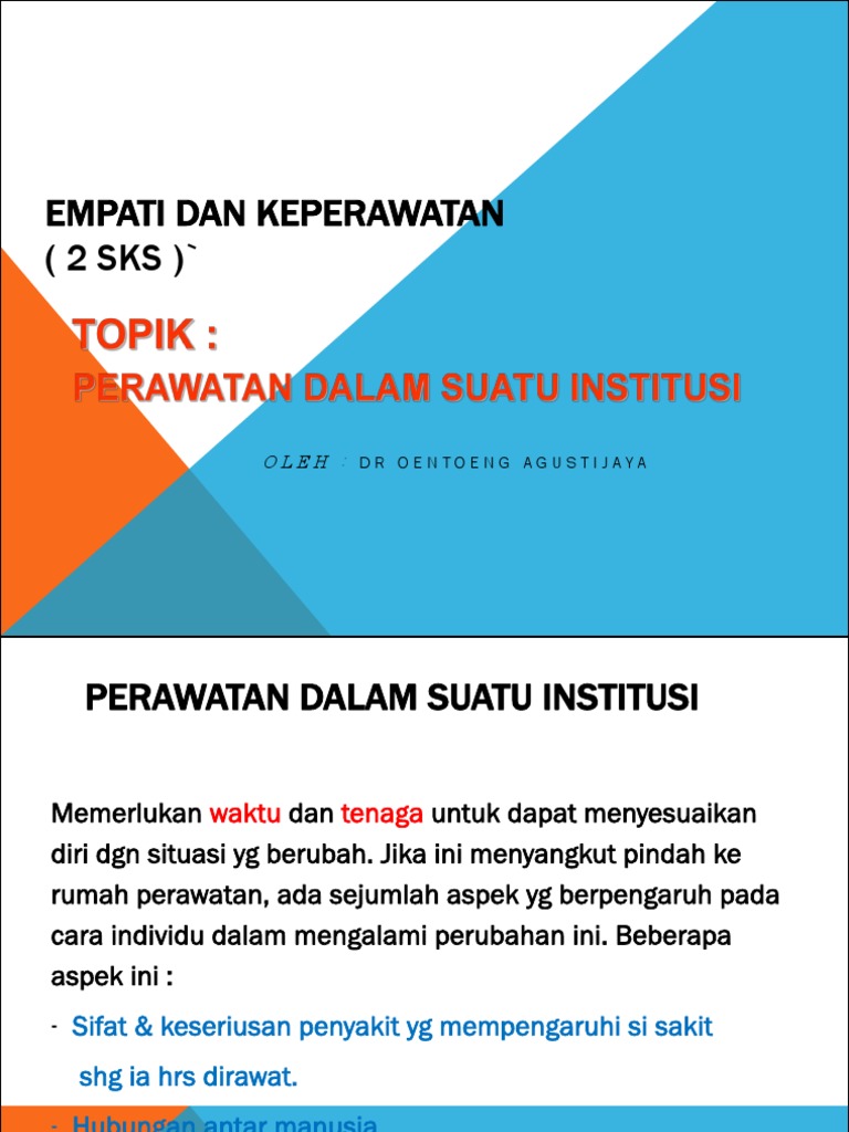 4 Empati Perawatan Dalam Institusi Pdf