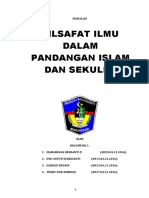 Makalah Kelompok 1 Filsafat Ilmu Dalam Pandangan Islam Dan Sekuler Gabung 2