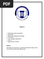 Fatigue Test