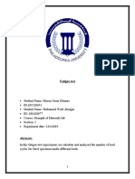 Fatigue Test