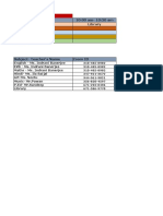 Class 2 Zoom Time Table With IDs