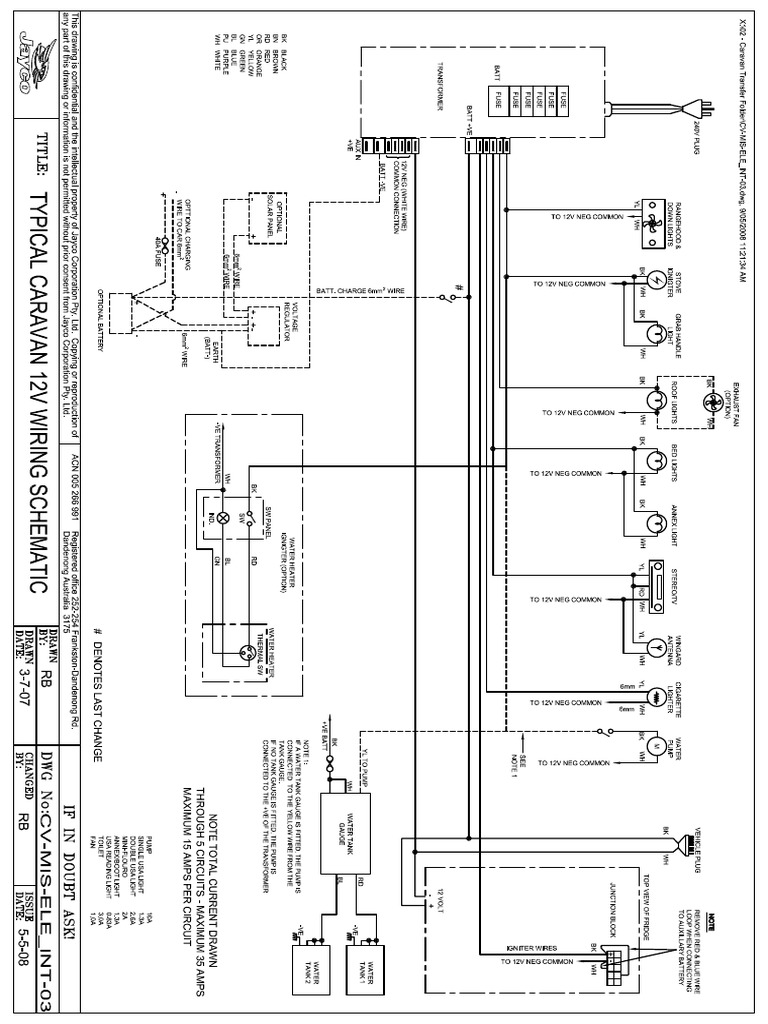 Jayco Scematic Wiring Diagram PDF PDF