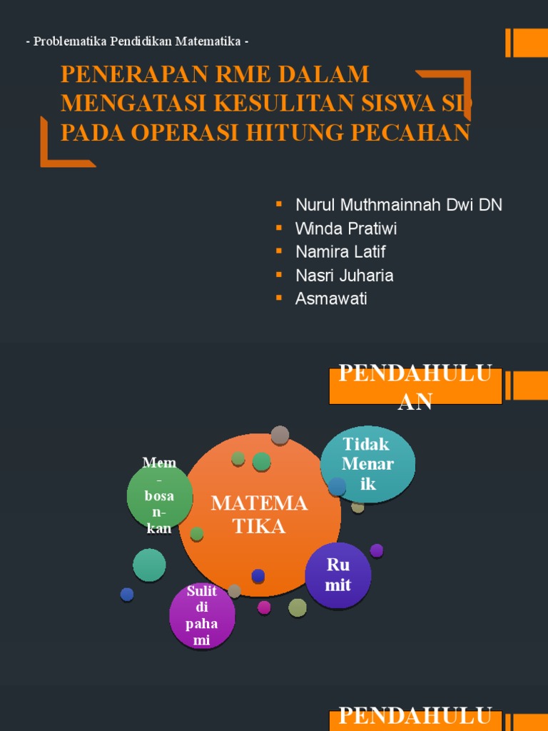 RME Atasi Kesulitan Pecahan SD | PDF