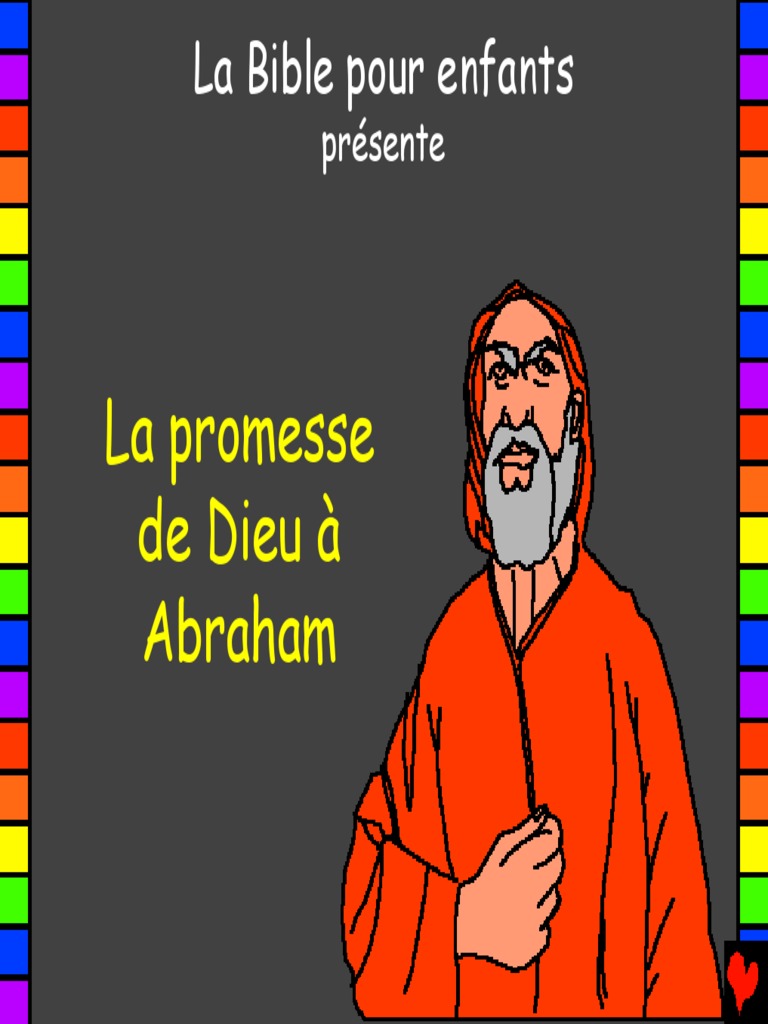 Promesse de Dieu à Abraham | PDF | Abraham | Bible