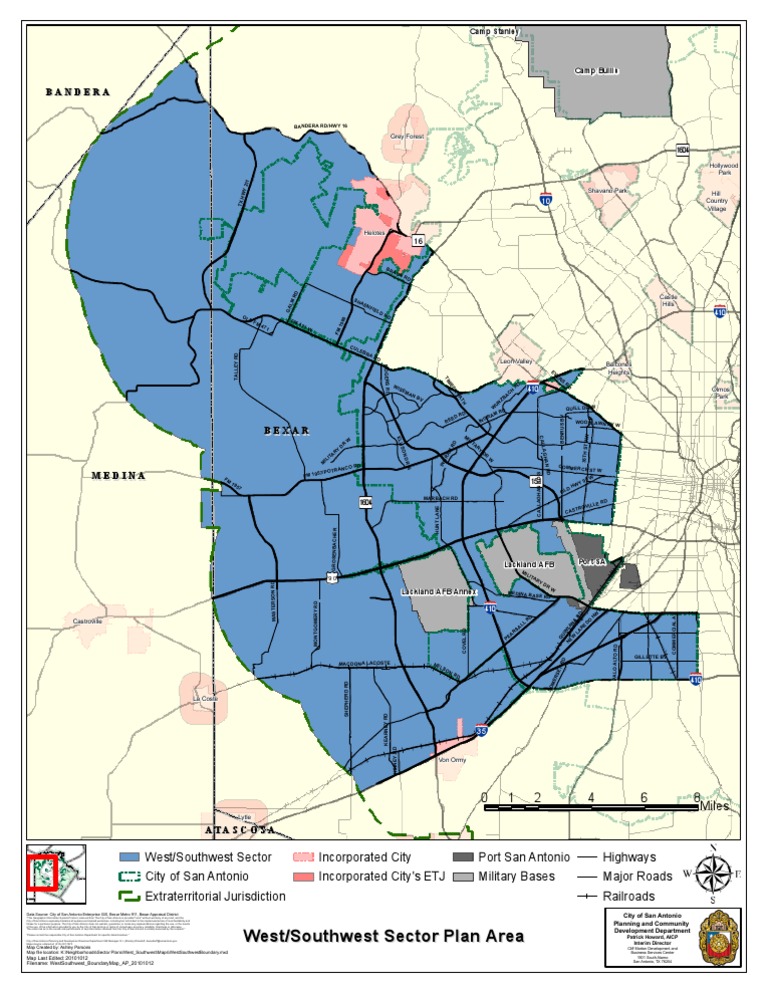 WSW BoundaryMap AP 20101012 | PDF