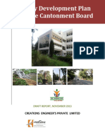 City Development Plan Pune Cantonment Board: Creations Engineer'S Private Limited