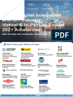 Global Digital Innovation and IoT For The Oil & Gas Industry May 2021, Amsterdam