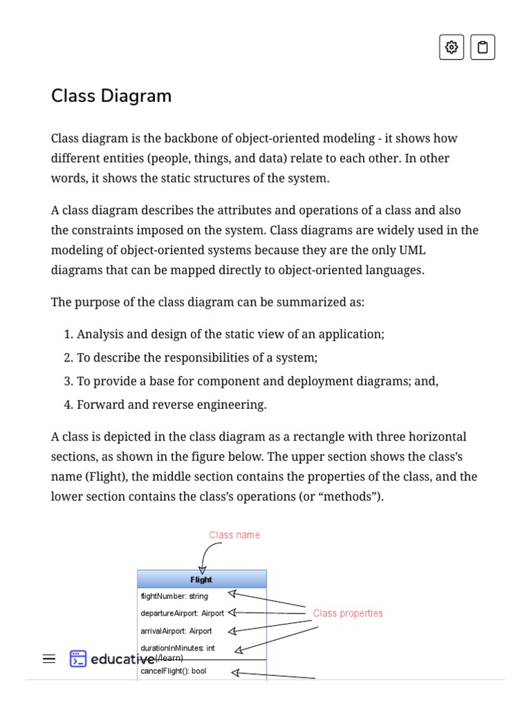 Class Diagram | PDF | Class (Computer Programming) | Scientific Modeling