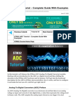 STM32 ADC Tutorial Complete Guide With Examples